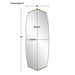 Uttermost Vault Oversized Angular Mirror 9764
