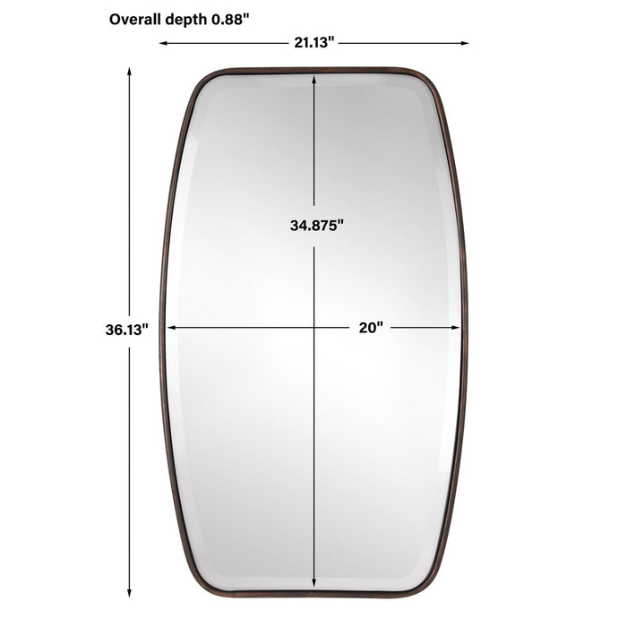 Uttermost Canillo Bronze Mirror 9756