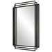 Uttermost Amherst Black Iron Mirror 9768