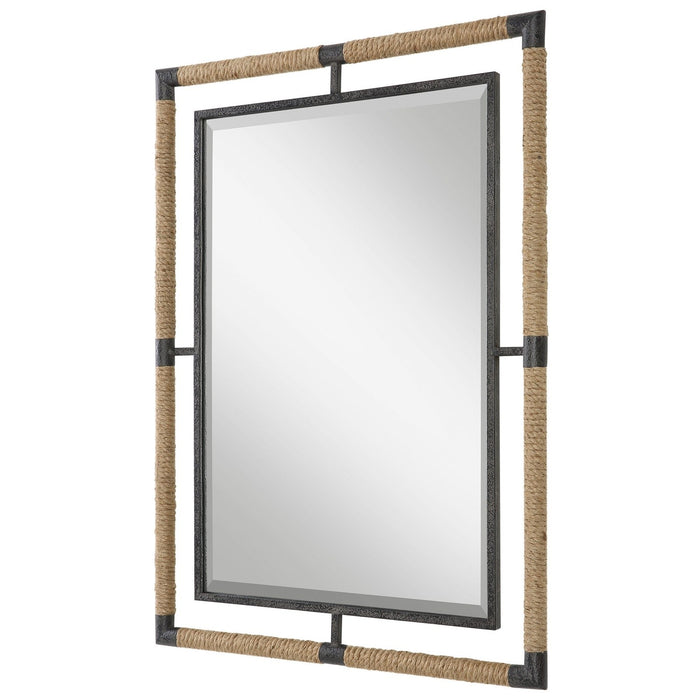 Uttermost Melville Iron & Rope Mirror 9769