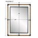 Uttermost Melville Iron & Rope Mirror 9769