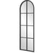 Uttermost Amiel Black Arch Window Mirror 9772