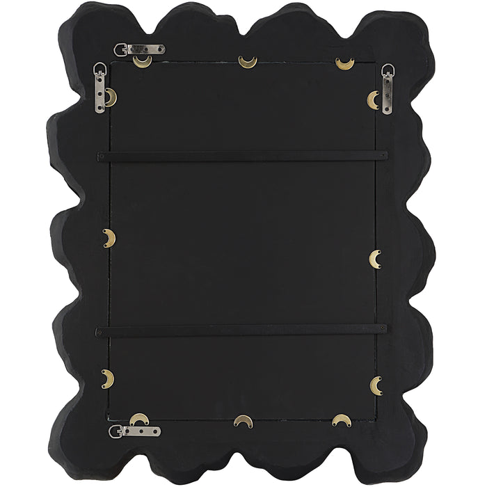 Uttermost Sea Coral Black Mirror 9775