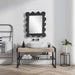 Uttermost Sea Coral Black Mirror 9775