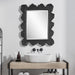Uttermost Sea Coral Black Mirror 9775