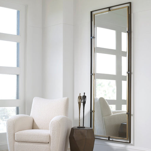 Uttermost Carrizo Tall Bronze & Gold Mirror 9776