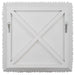 Uttermost Portside White Wood Wall Panel 04322