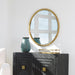 Uttermost Taza Gold Round Mirror 9777