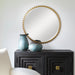 Uttermost Taza Gold Round Mirror 9777