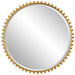 Uttermost Taza Gold Round Mirror 9777