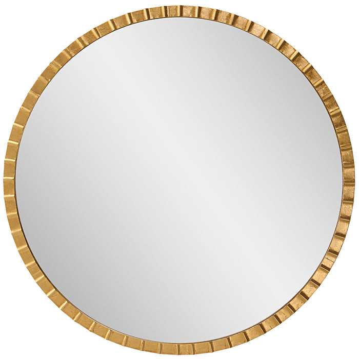 Uttermost Dandridge Gold Round Mirror 09781