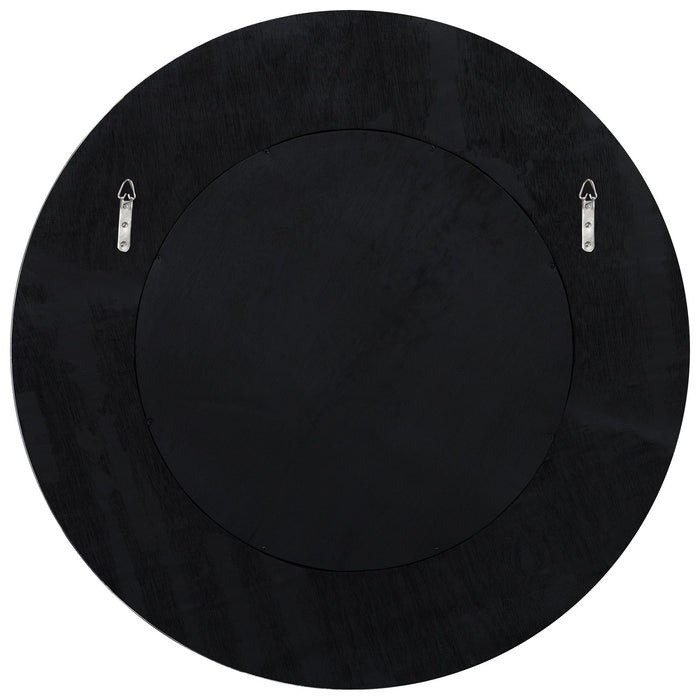Uttermost Repose Whitewash Round Mirror 9785