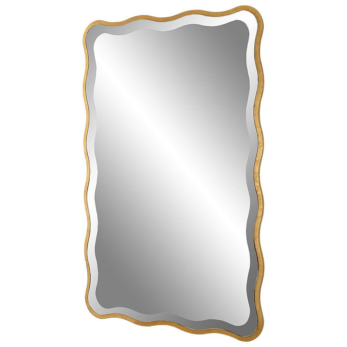 Uttermost Aneta Gold Scalloped Mirror 9827