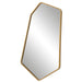 Uttermost Linneah Large Gold Mirror 9826