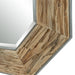 Uttermost Siringo Rustic Octagonal Mirror 9821