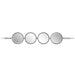 Uttermost Button Silver Mirror 9842