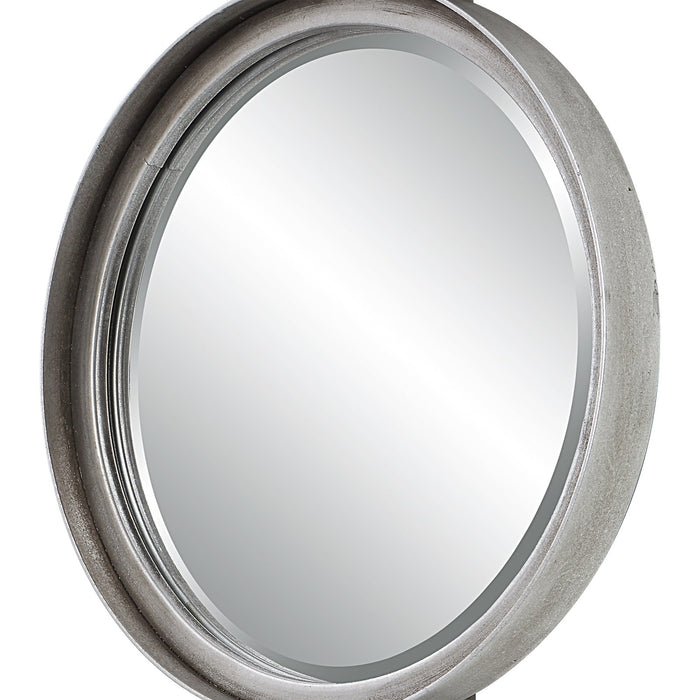 Uttermost Button Silver Mirror 9842