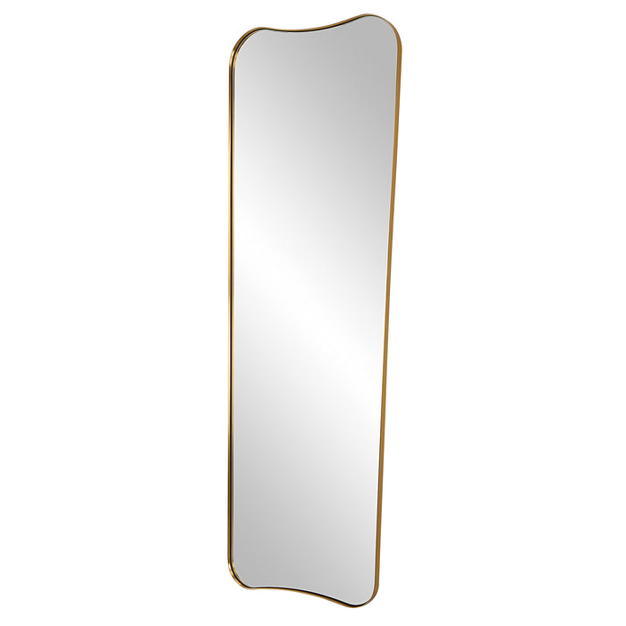 Uttermost Belvoir Large Antique Brass Mirror 9839