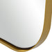 Uttermost Belvoir Large Antique Brass Mirror 9839