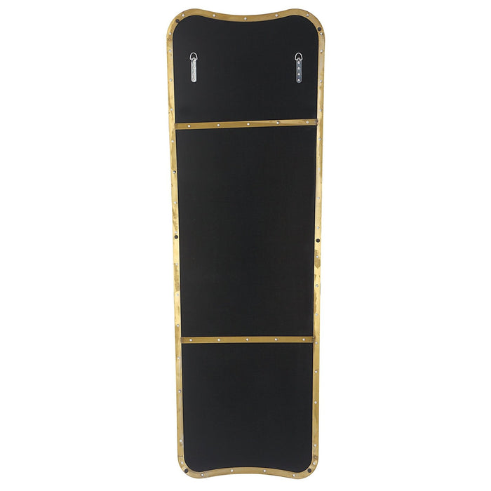 Uttermost Belvoir Large Antique Brass Mirror 9839