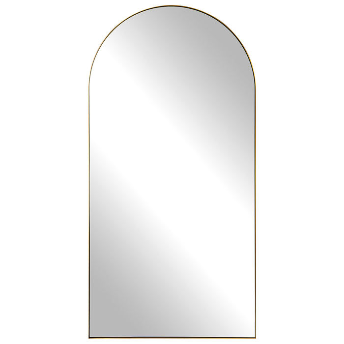 Uttermost Crosley Antique Brass Arch Mirror 9841