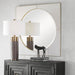 Uttermost Cyprus White Square Mirror 9817