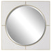 Uttermost Cyprus White Square Mirror 9817