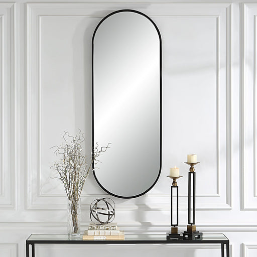 Uttermost Varina Tall Black Mirror 9843
