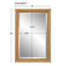 Uttermost Drift Away Rattan Mirror 9858