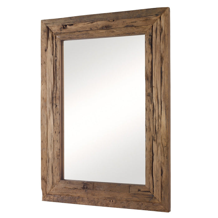Uttermost Rennick Rustic Wood Mirror 09816