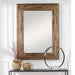 Uttermost Rennick Rustic Wood Mirror 09816