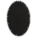 Uttermost Serna White Oval Mirror 9874