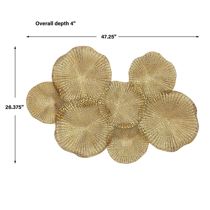 Uttermost Ripley Gold Metal Wall Art 04335