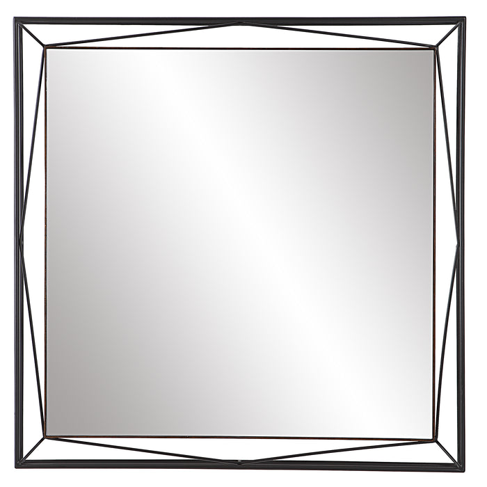 Uttermost Entangled Modern Square Mirror 9868