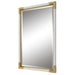 Uttermost Malik White & Gold Mirror 9879