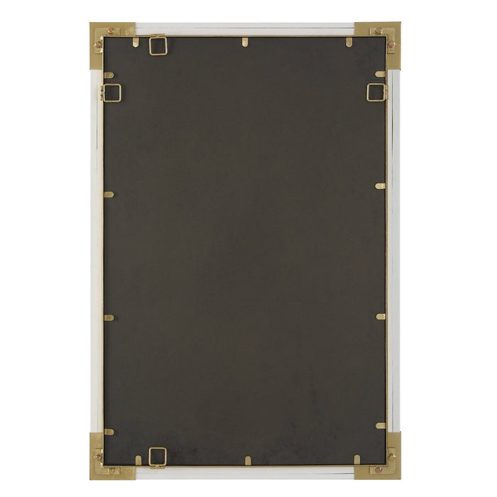 Uttermost Malik White & Gold Mirror 9879