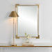 Uttermost Malik White & Gold Mirror 9879
