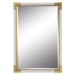 Uttermost Malik White & Gold Mirror 9879