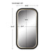Uttermost Nevaeh Curved Rectangle Mirror 9880
