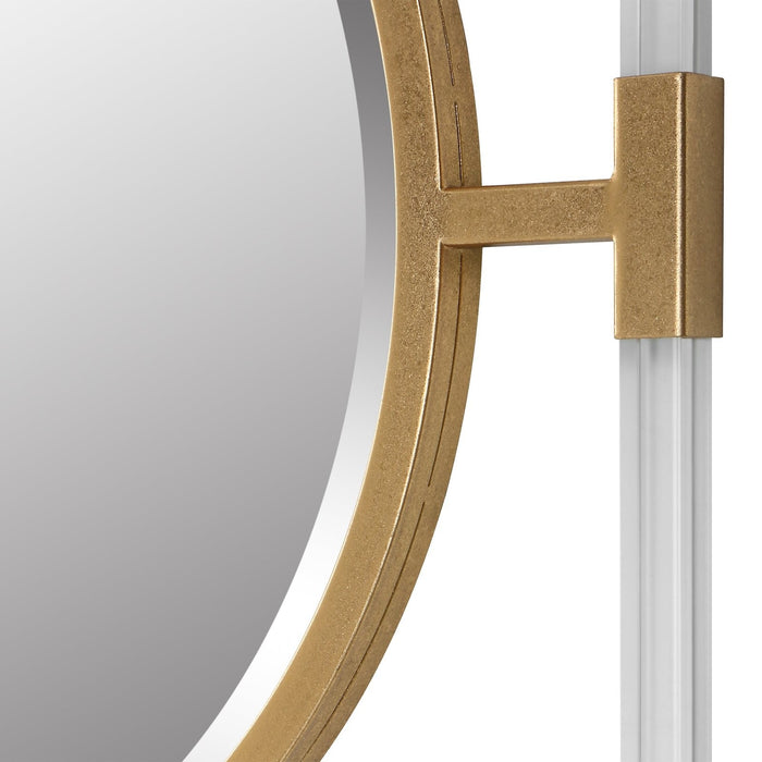 Uttermost Balkan Small Gold Mirror 9884