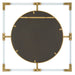 Uttermost Balkan Small Gold Mirror 9884