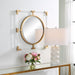 Uttermost Balkan Small Gold Mirror 9884
