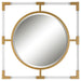 Uttermost Balkan Small Gold Mirror 9884