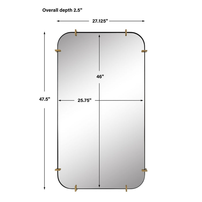 Uttermost Pali Industrial Iron Mirror 9888