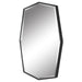 Uttermost Facet Octagonal Iron Mirror 9889