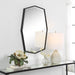 Uttermost Facet Octagonal Iron Mirror 9889
