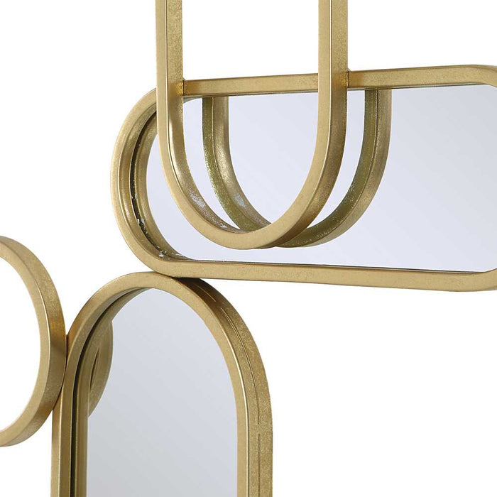 Uttermost On Track Mirrored Wall Decor 04347