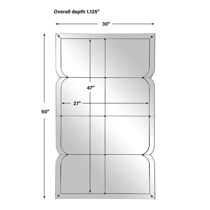 Uttermost Calgary Oversized Panel Mirror 9903