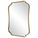 Uttermost Athena Brushed Brass Mirror 9904