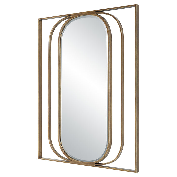Uttermost Replicate Contemporary Oval Mirror 9897